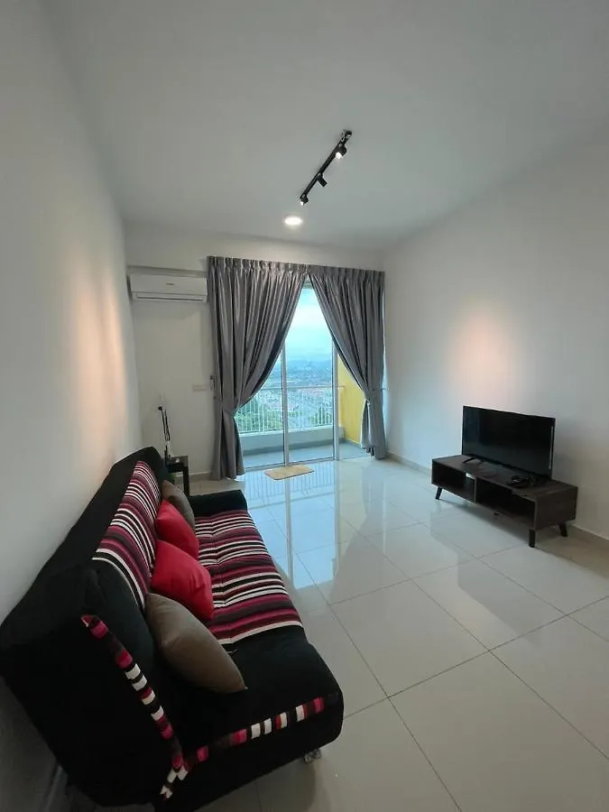 Spacious Family Staycation 3Br At Ipoh Uptown Apartmán